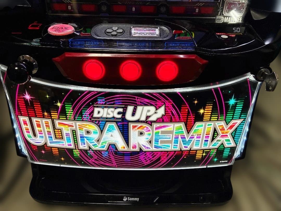 スマスロディスクアップULTRAREMIX ☆データ出力アダプタ取付実機