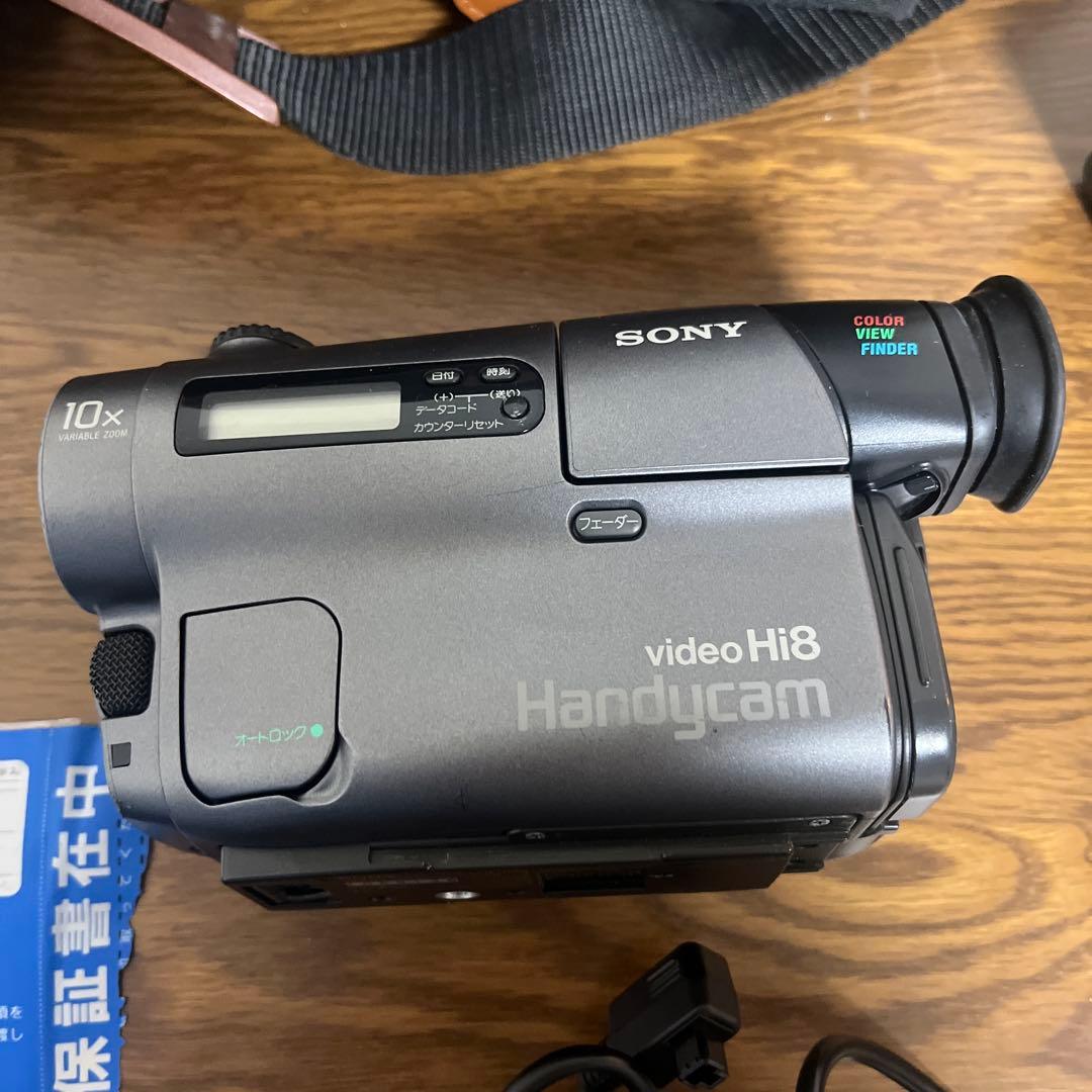 ジャンク】SONYソニービデオカメラレコーダーCCD-TR3 videoHi8 - メルカリ