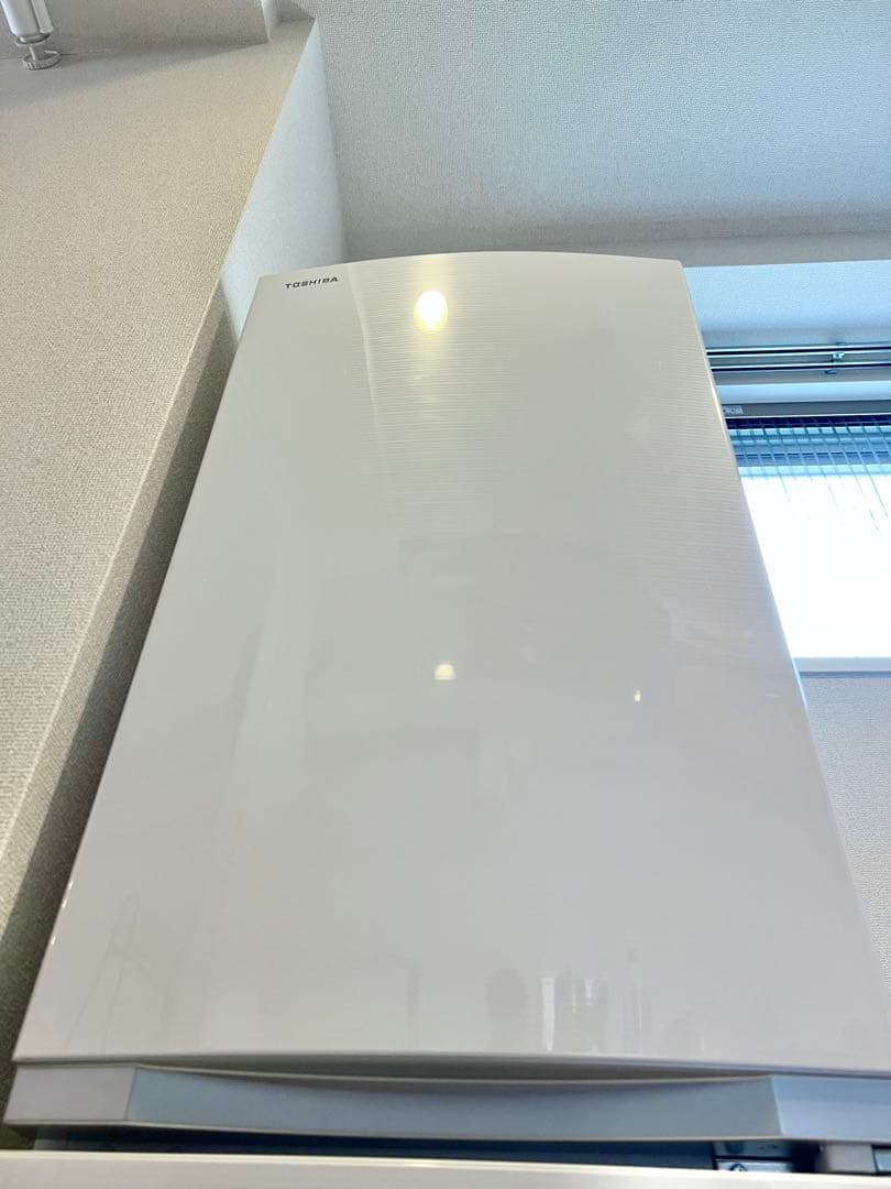 《説明書あり・送料無料》TOSHIBA GR-M17BS 冷蔵庫 ホワイト