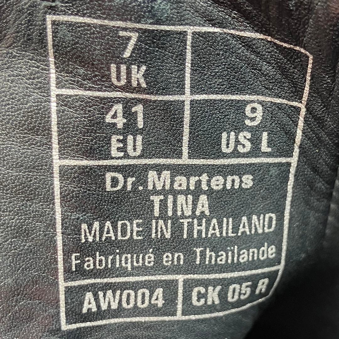 激レア】ドクターマーチン TINA フリンジ チェルシーブーツ UK7 - メルカリ