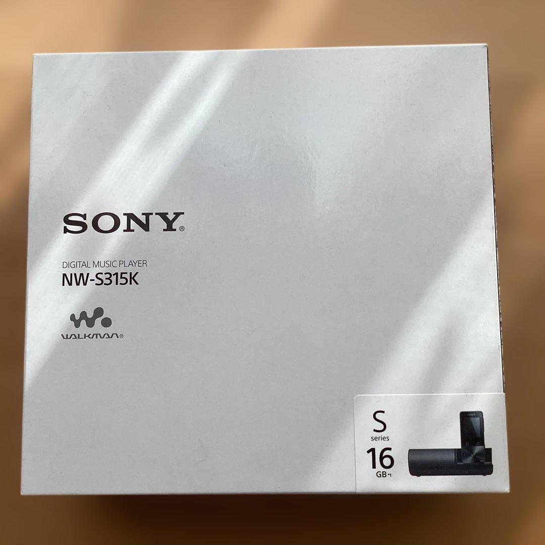 SONY ウォークマン NW-S315K 黒 16GB （スピーカー付属モデル） SONY