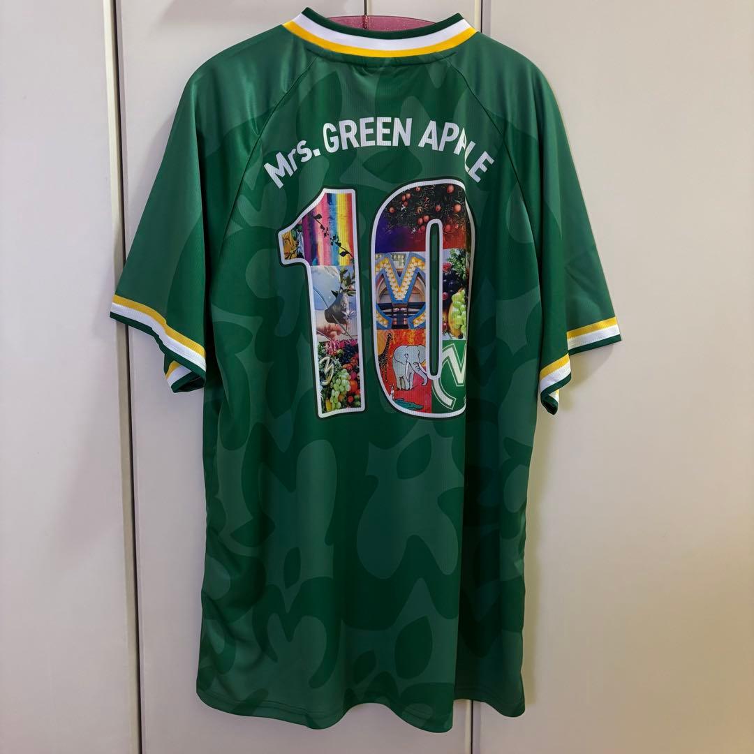 新品未使用】Mrs. GREEN APPLE 10 ゲームシャツ Tシャツ - メルカリ