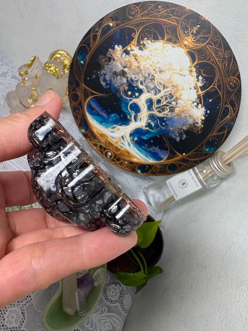 オルゴナイト まん丸カメさん テラヘルツ