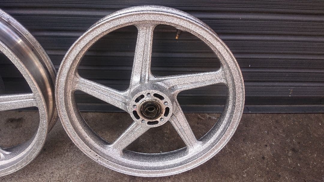 カワサキ ゼファー400 /χ G1 ホイール 足周りカスタム - メルカリ