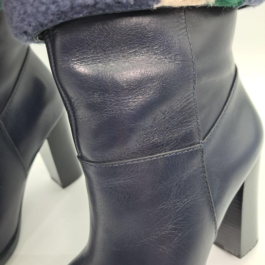 専用】トリーバーチ あったかボア ロングブーツ 10cmヒール 24cm