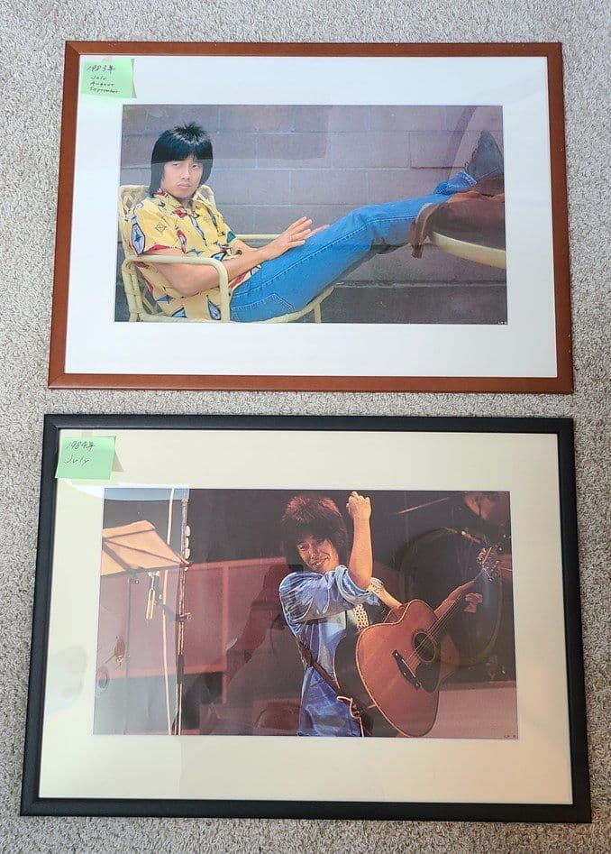 TOSHIBA EMI カレンダー 長渕剛切りぬき額装 額 - メルカリ