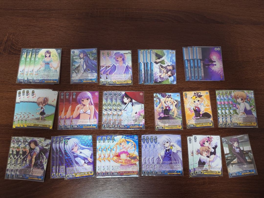 ヴァイスシュヴァルツ　グリザイアデッキ8門 ヴァイス】グリザイア新弾のデッキたち ~8枝と8本~｜ハツネ