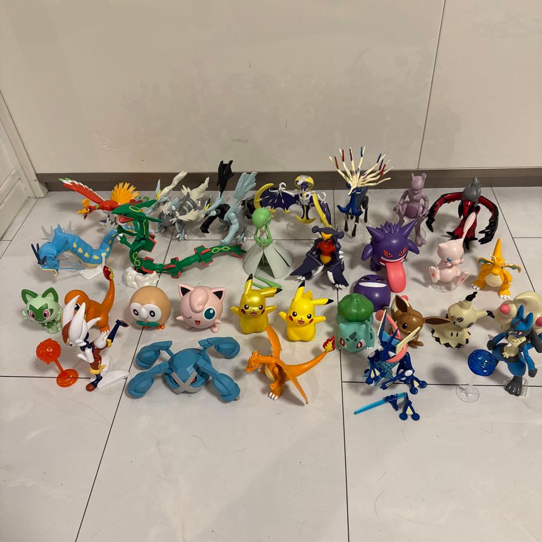 ポケプラ ポケモン プラモデル 29体 まとめ売り - メルカリ