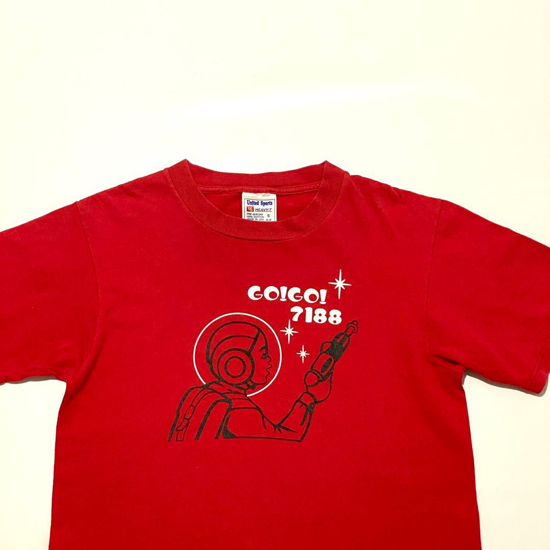 USA製 GO!GO!7188 バンドTシャツ ミュージック 赤 Sサイズ - メルカリ
