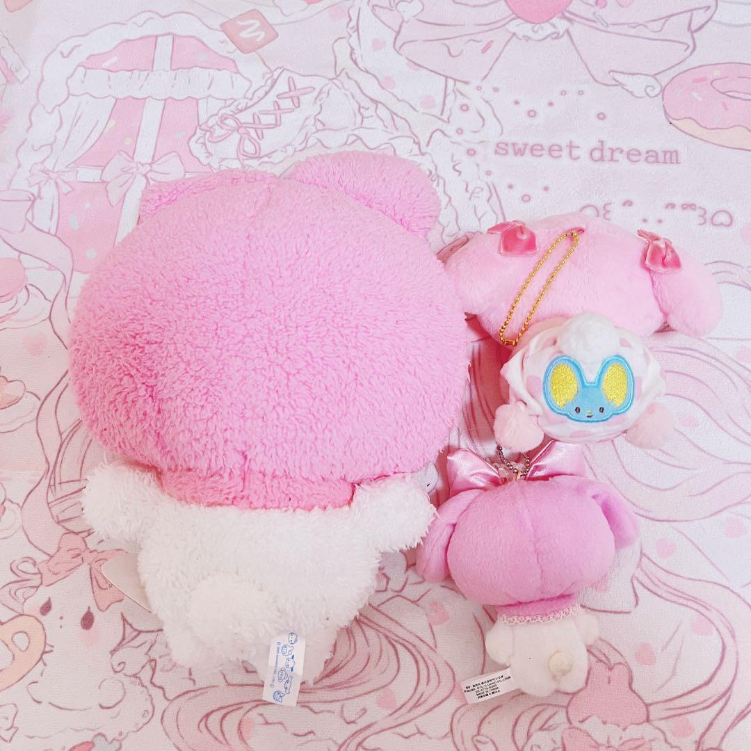 サンリオ マイメロ ゆるかわ moco mee ぬいぐるみ なかよちおむちゅ