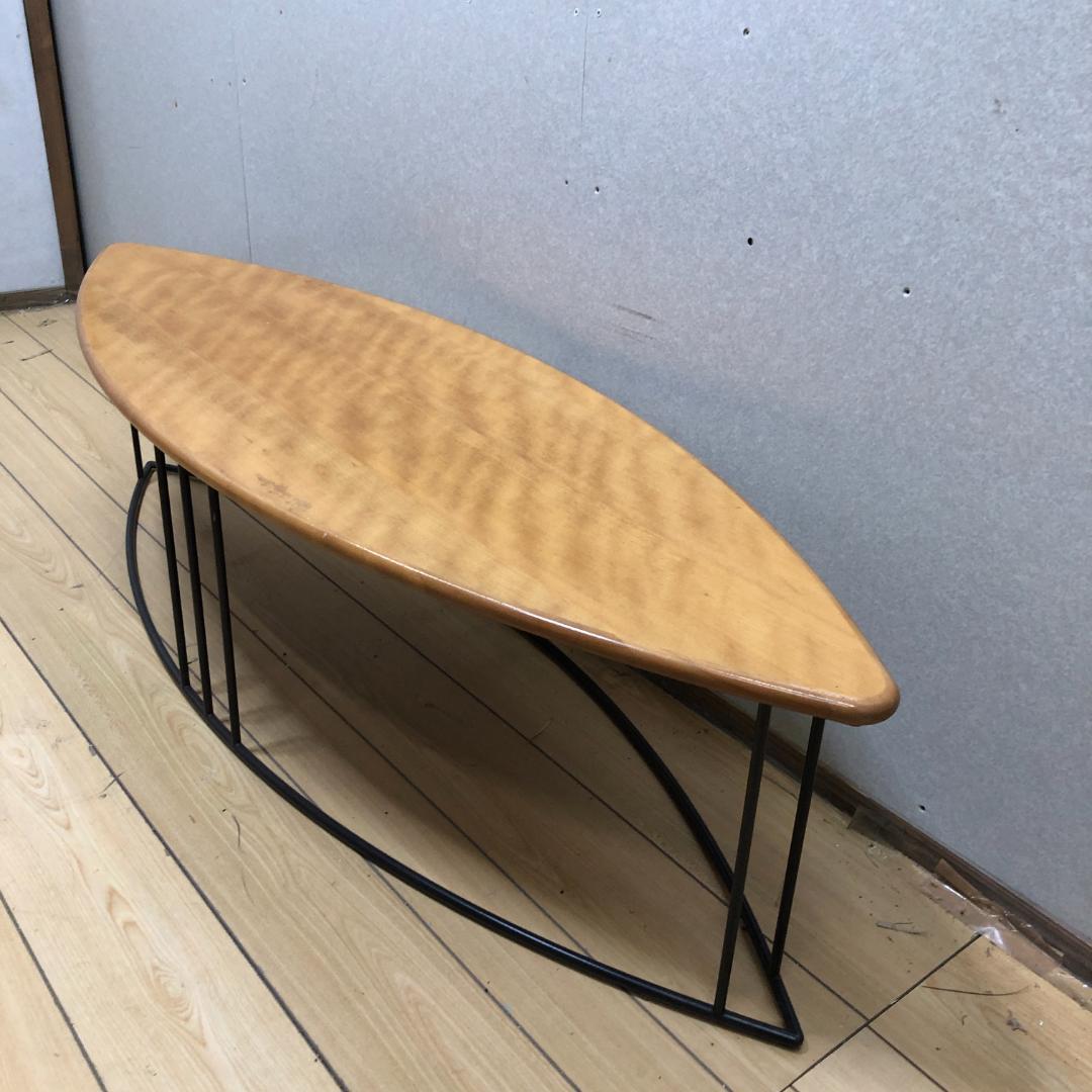 サーフボード型 ローテーブル センターテーブル 88122-7-007