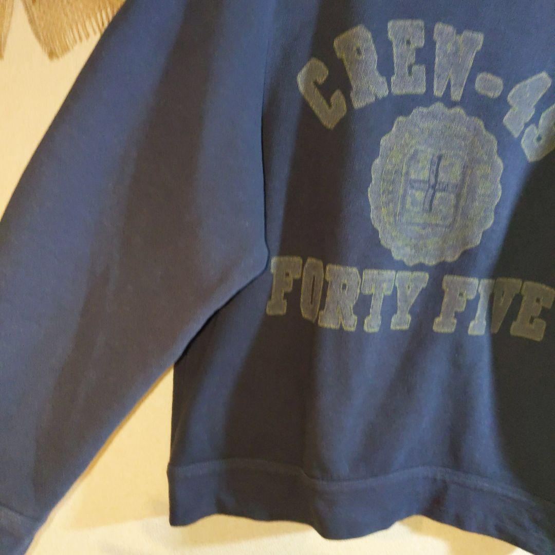 ☆45R♪裏毛デッキプリント/パフスリーブsize3☆