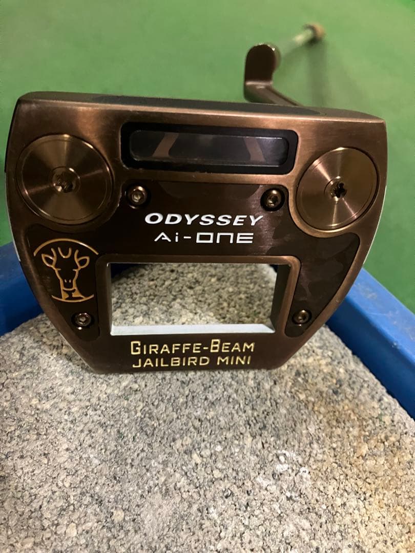 オデッセイ　Ai-ONE GIRAFFE-BEAM JAILBIRD MINI Odyssey Ai-ONE GIRAFFE-BEAM JAILBIRD MINI Putter 33 in STROKE LAB