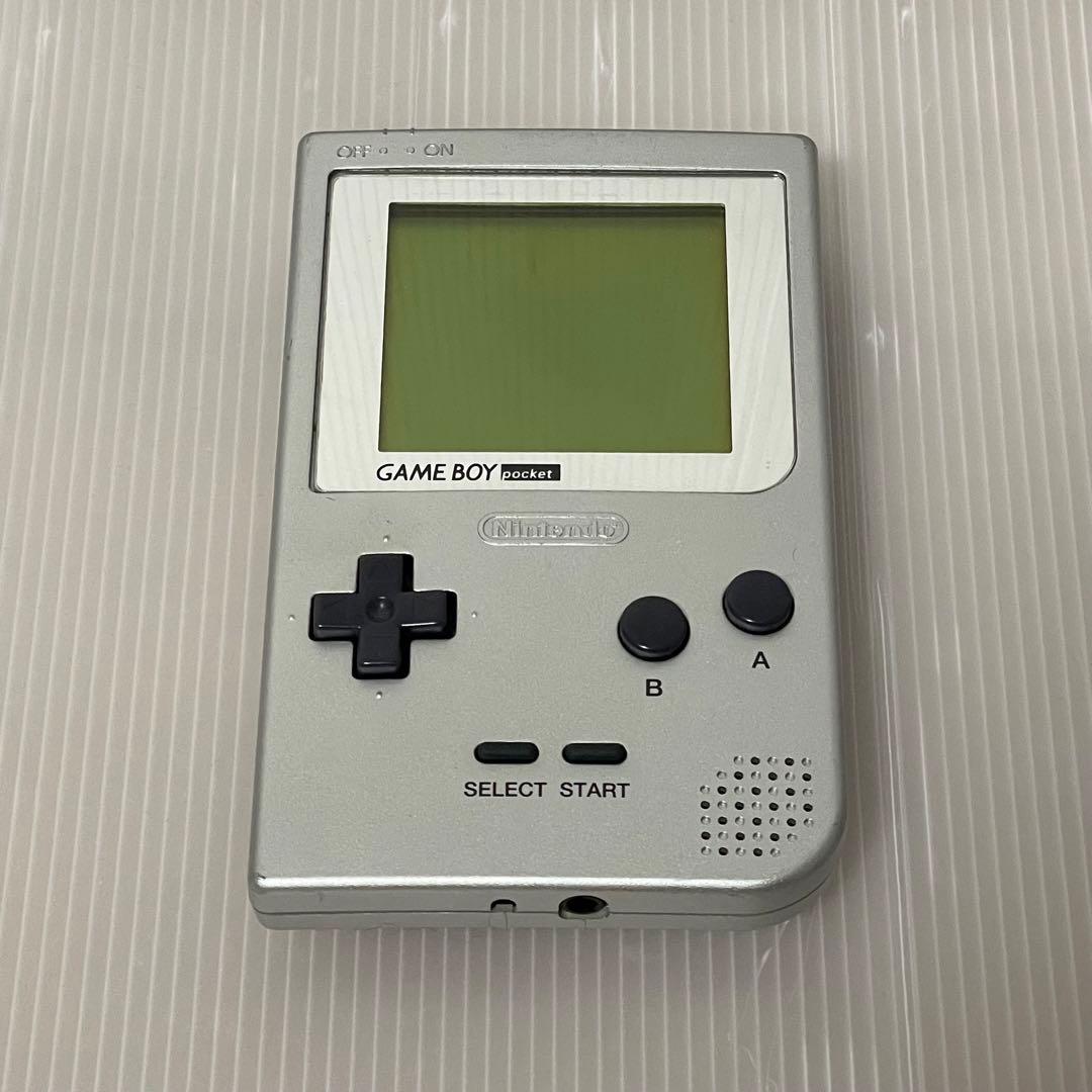 任天堂 ゲームボーイ ポケット シルバー GAMEBOY pocket - メルカリ