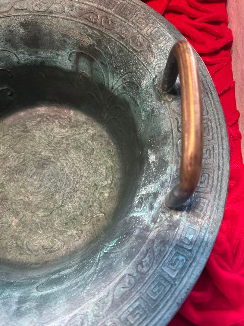 み*ほ様 青銅 春雷驚龍鍋 - メルカリ