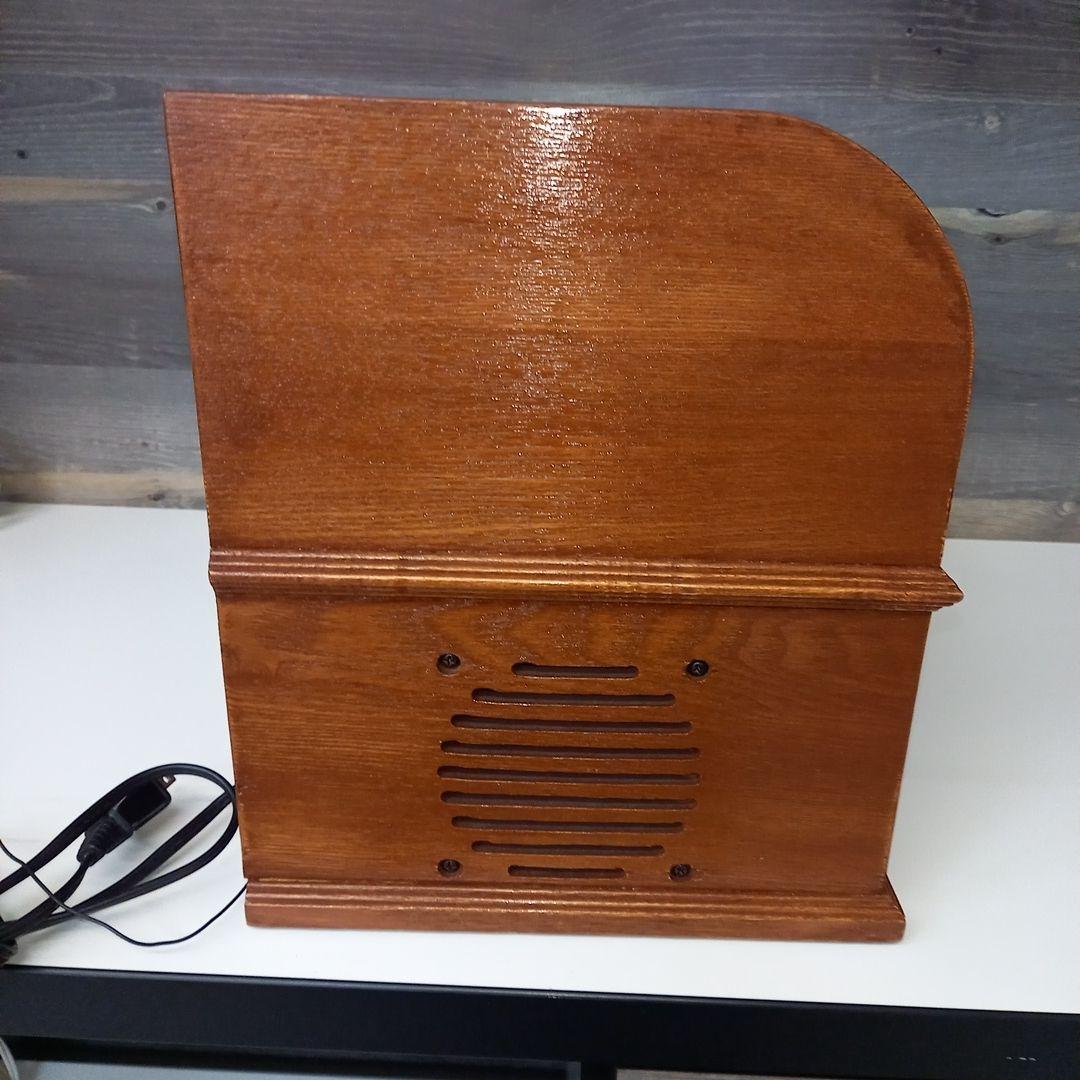 エンボリオ CDラジオ PHONOGRAPH 蓄音機 アンティーク レトロ