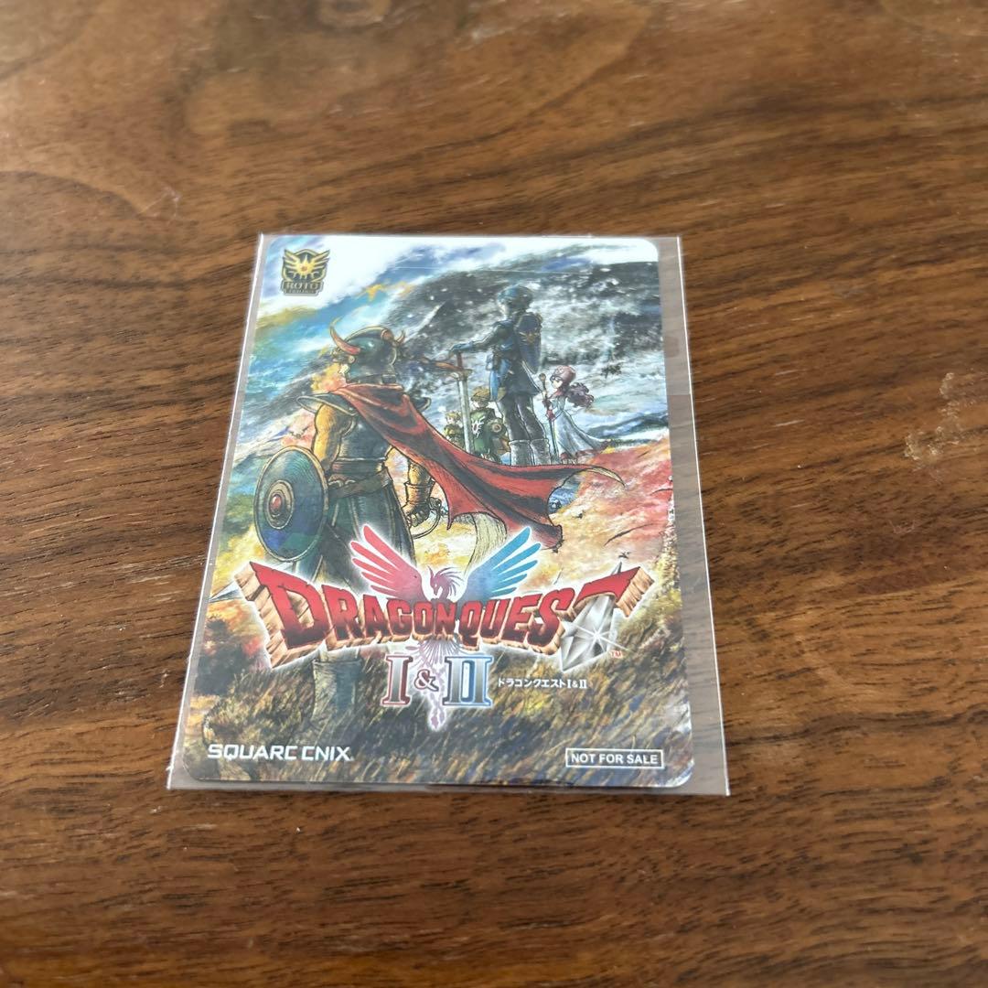 新品未開封】ドラゴンクエスト1&2 Switch版イオン限定 プロモカード
