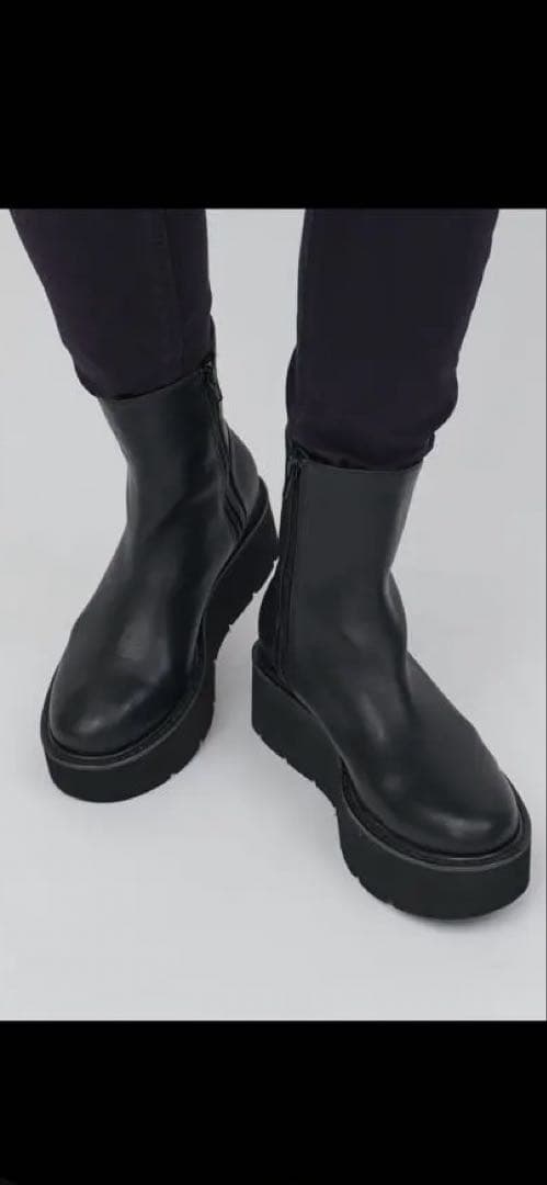 BEARDSLEY レザーミドルブーツ 38（24㌢相当） - メルカリ