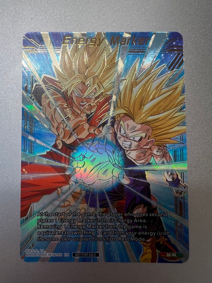 ドラゴンボール超カードゲーム M-34 エナジーマーカー 孫悟空 孫悟飯