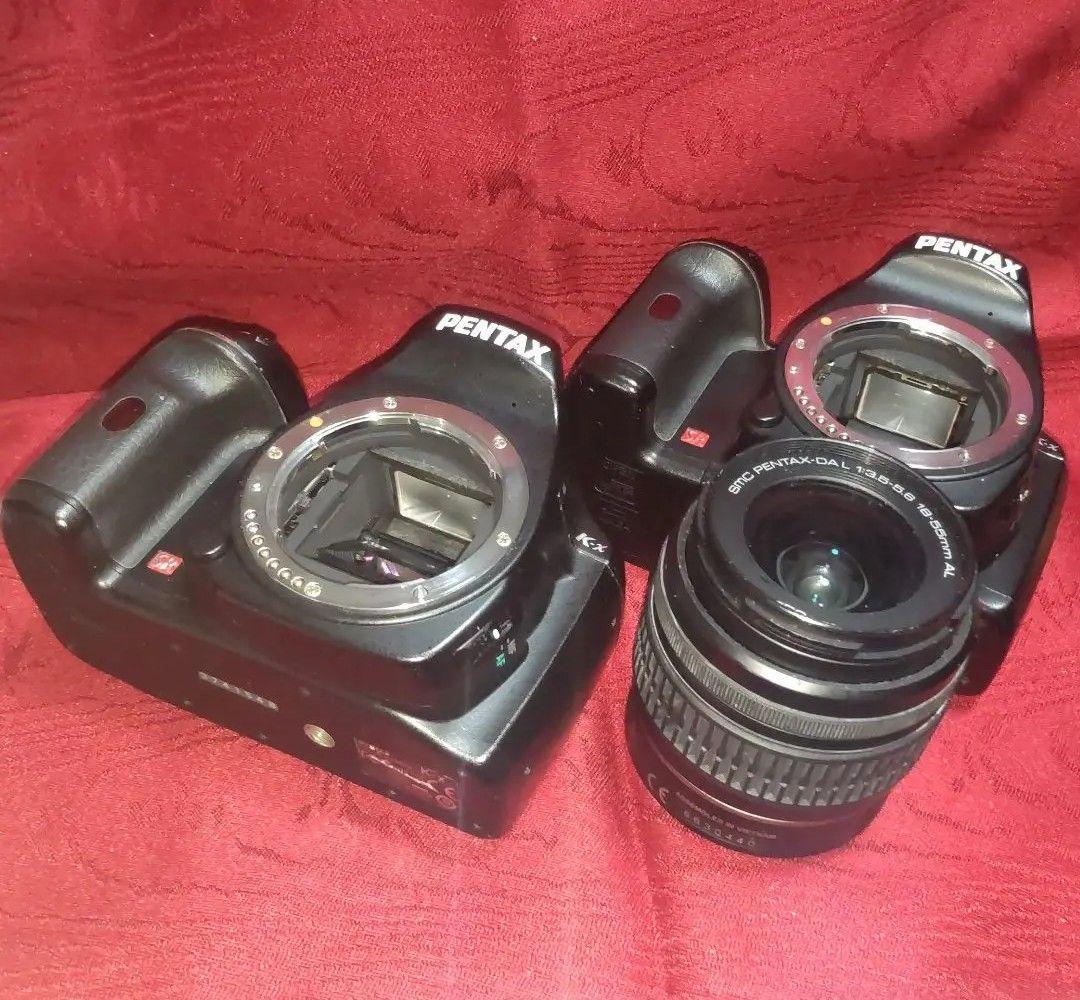 PENTAX K-X デジタル一眼レフカメラメイン/サブ機/2台共動作確認済