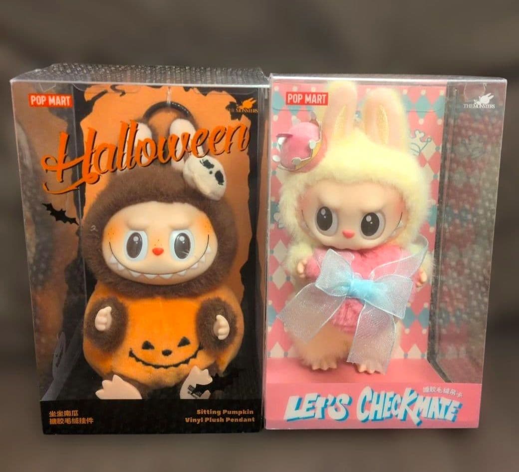 【正規品】POP MART ラブブ 2点セット POP MART（ポップマート） 【正規品・2個セット】LABUBU ラブブ POP