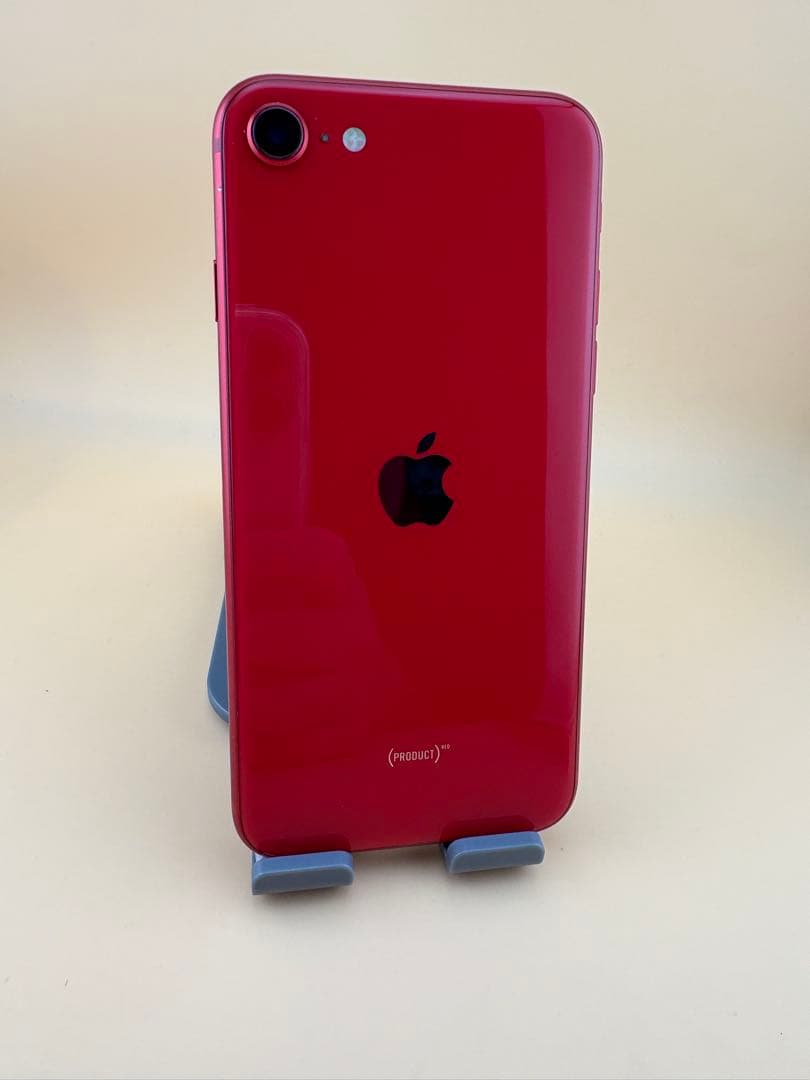 iPhone SE 第2世代 64GB レッド バッテリー100% - メルカリ
