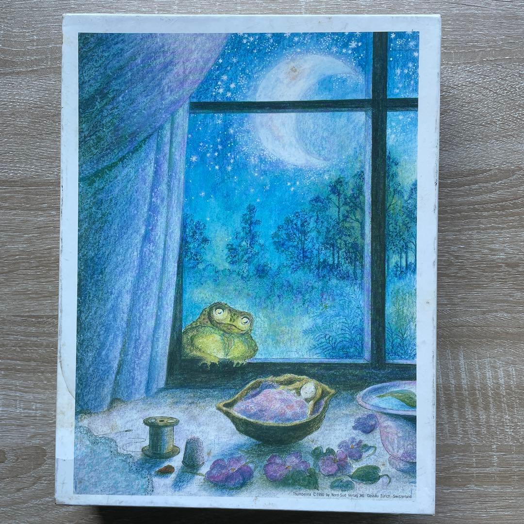 ジグソーパズル　バーナデット・ワッツ　親指姫　　500P 未開封 ピュアホワイトジグソーパズル DPG-500-220 白雪姫 歪んだ自尊心