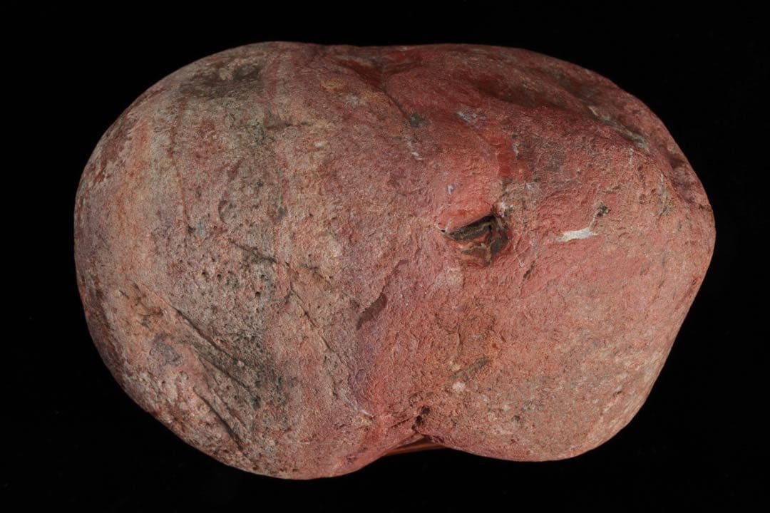 赤玉石 赤石 碧玉 在銘台座付 2.3kg 鑑賞石 原石 天然石 飾石