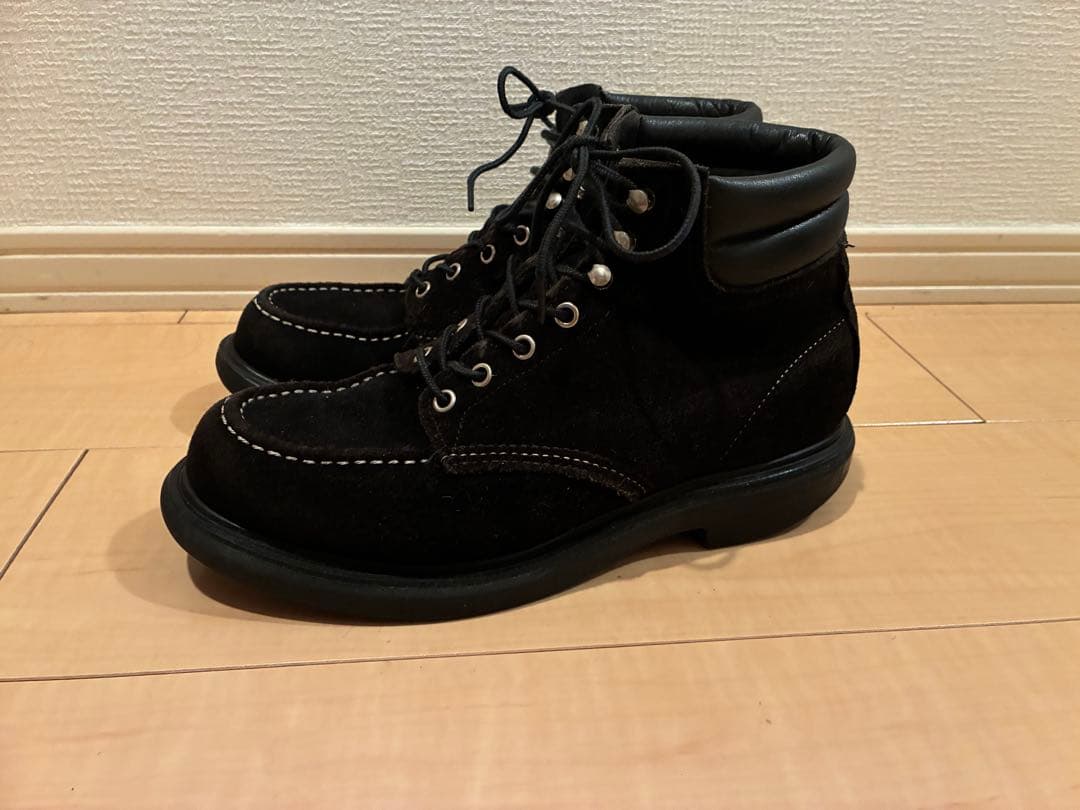 箱付】レッドウイングBEAMS別注 スーパーソールスエードD8805 ブラック