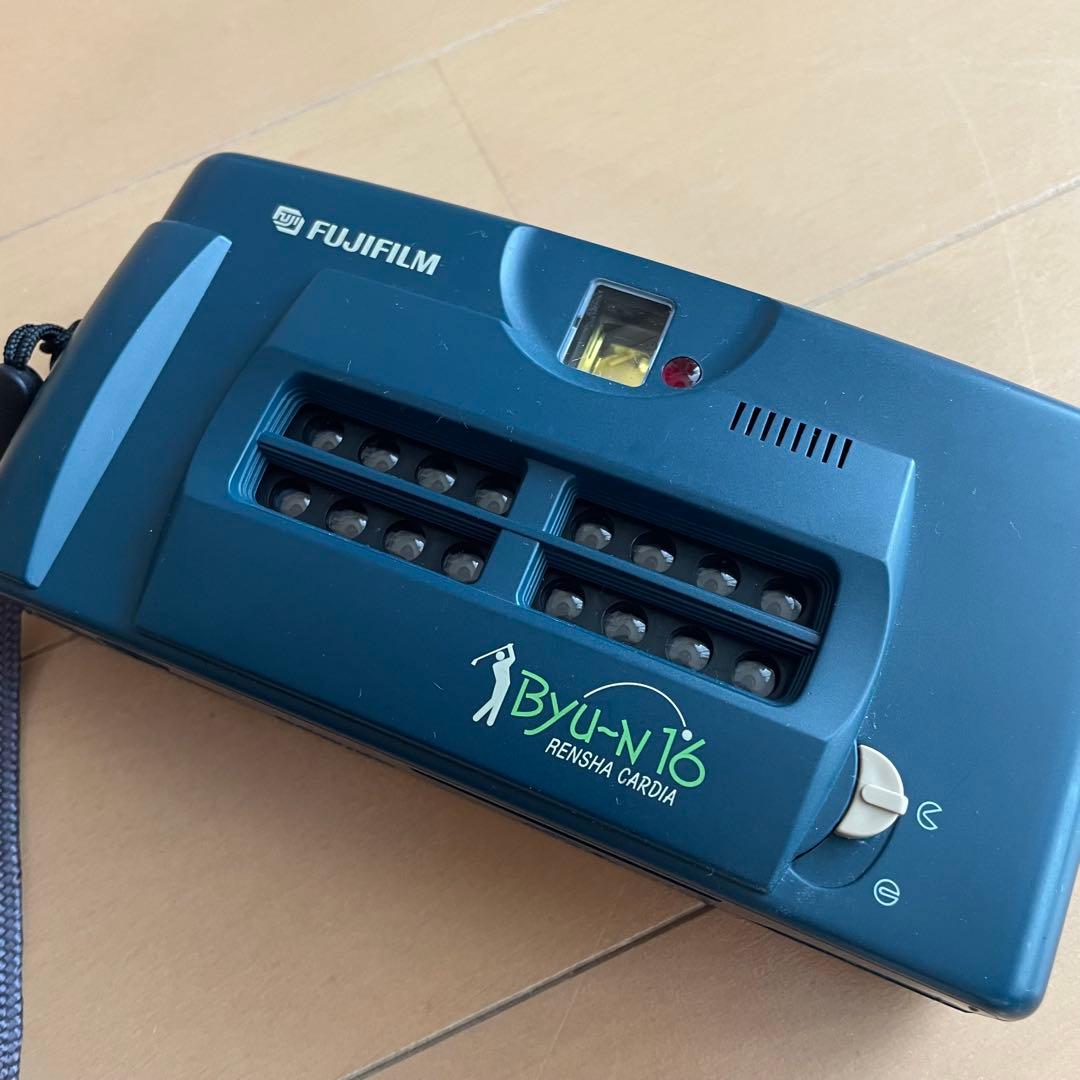 美品 廃盤 レア フジフィルム 連写 カルディア ビューン16カメラ
