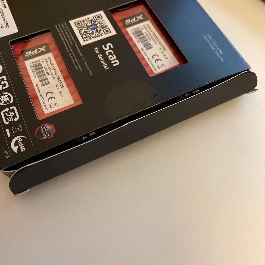 DDR4-4133 8GB×2 ADATA AX4U413338G19-DR80