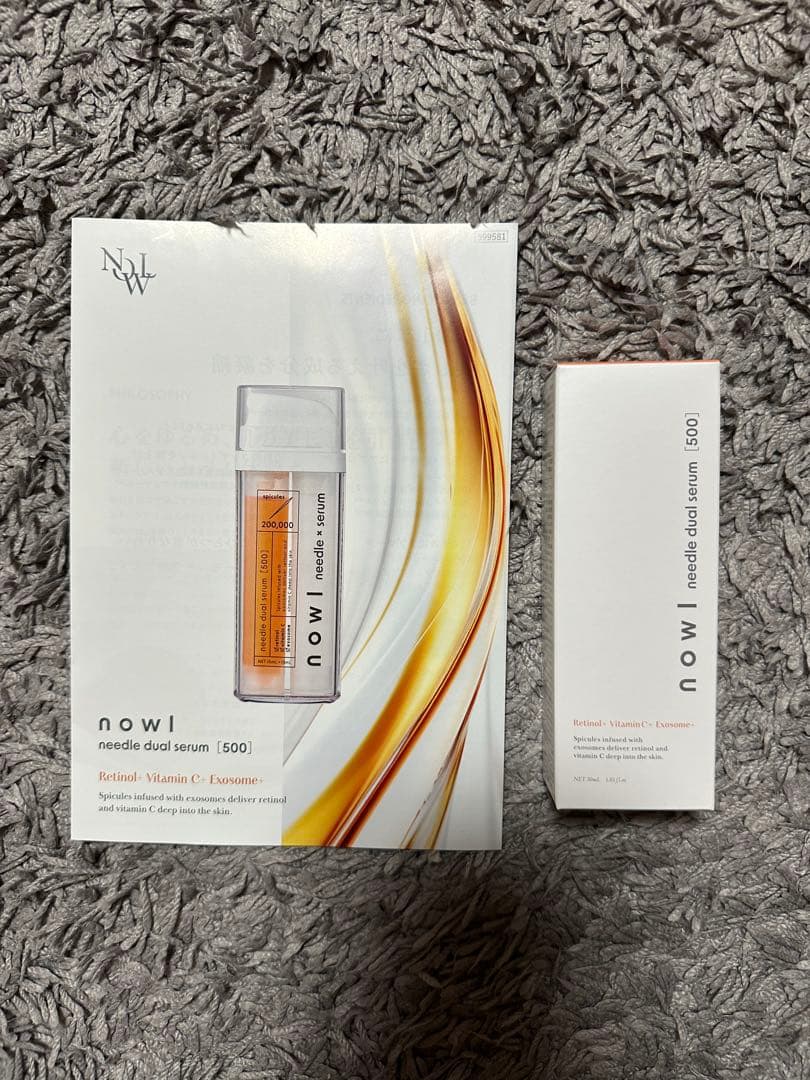 新品】nowl ノウル ニードルデュアルセラム[500] 30ml - メルカリ