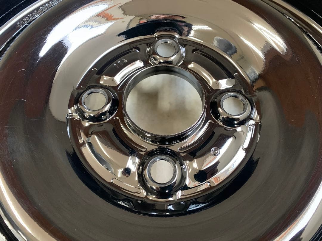 新品外し⭐︎N-BOX JOY 14×4.5J 4H100 ホンダ　 スチール