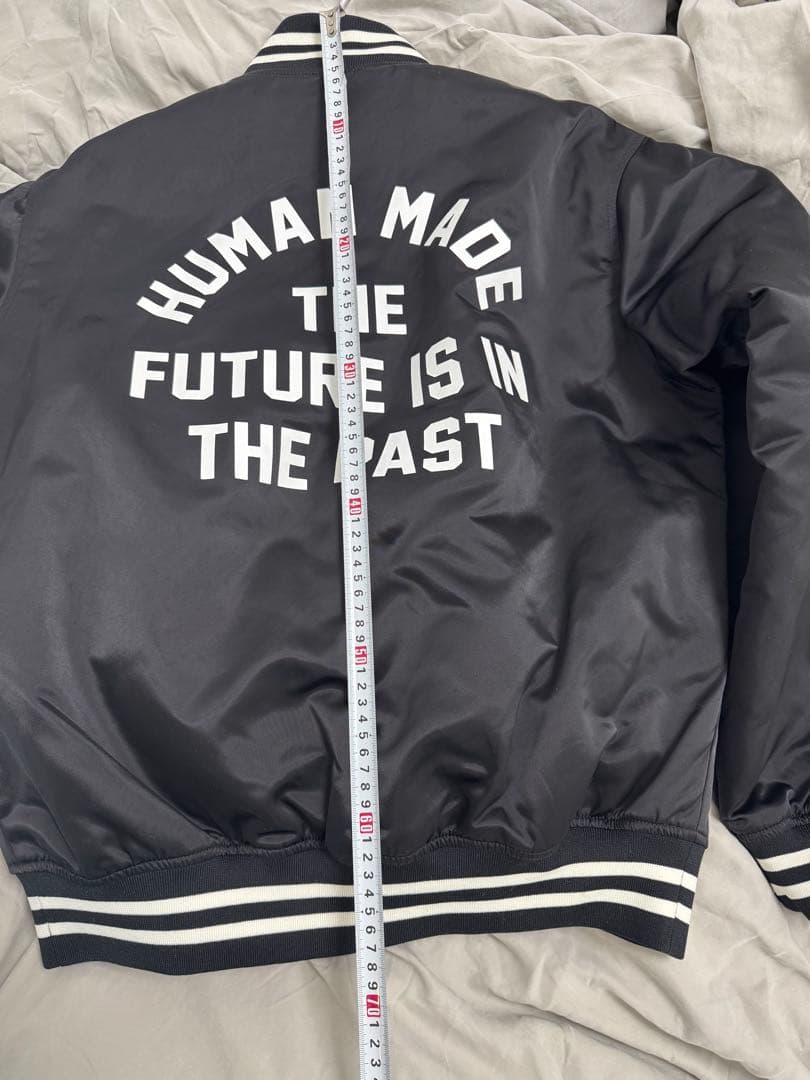 ジャケット・アウター HUMAN MADE Nylon Stadium Jacket \"Black\"
