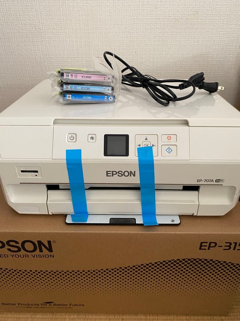 EPSON インクジェットプリンター EP-707A 本体 ジャンク品