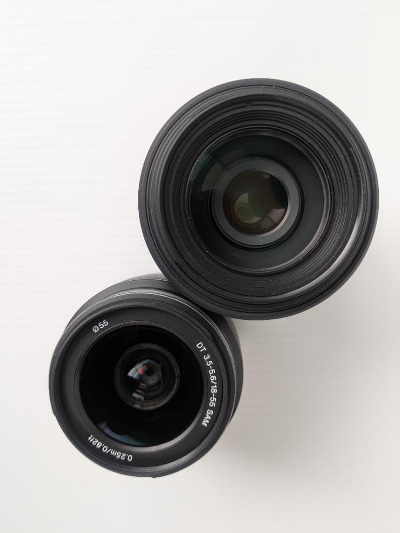 美品シャッター数1,180回】SONY α58 ダブルズームセット☆付属品完備