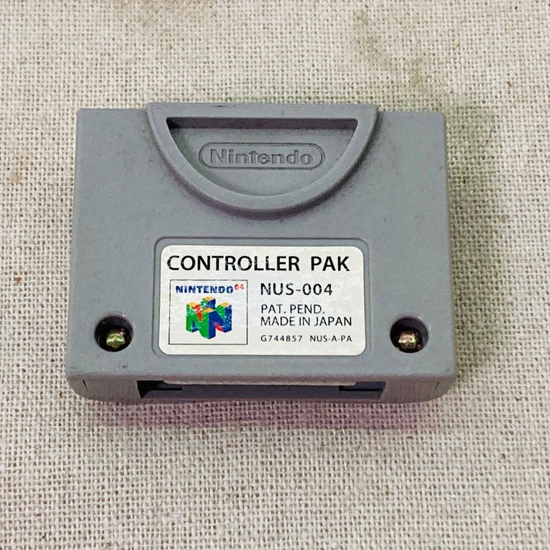 任天堂 64 64GBパック NUS-019 コントローラパック NUS-004 - メルカリ