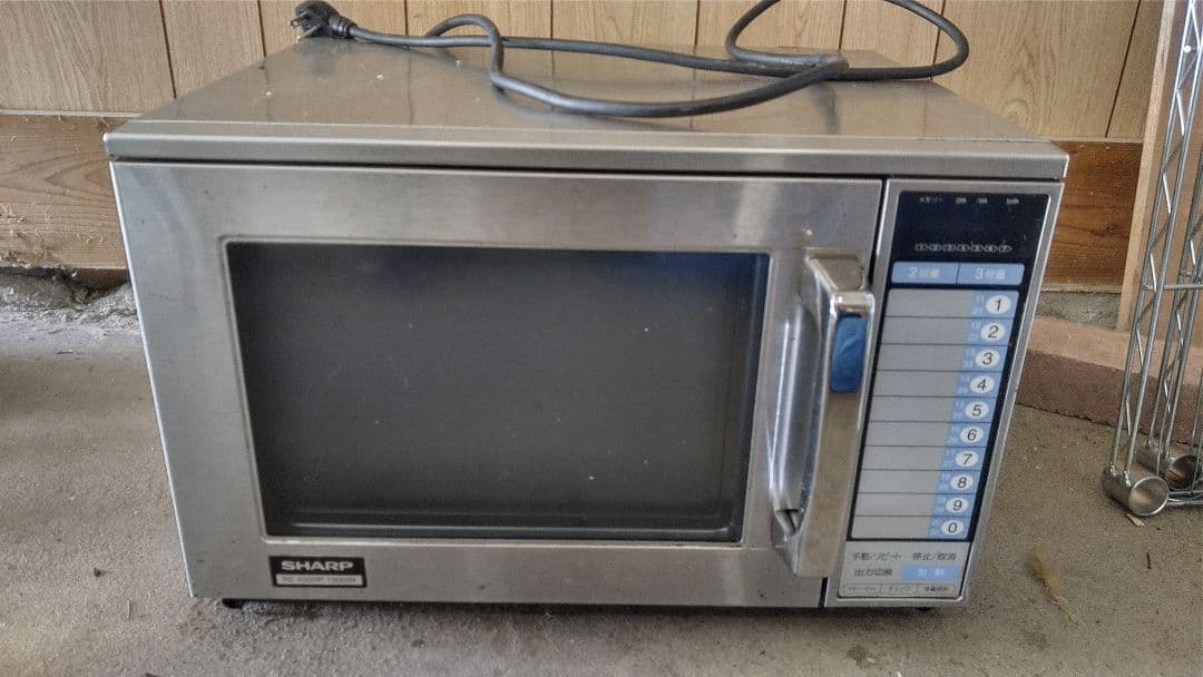動作品　業務用電子レンジ　200V SHARP ヨドバシ.com - シャープ SHARP 業務用電子レンジ 単相200V RE-7600P