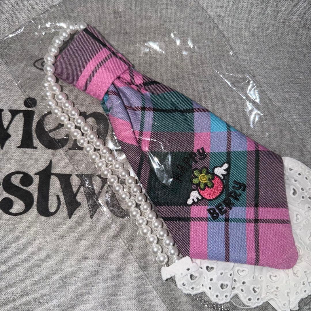 happy berry heihei ネクタイ ネックレス チェック - メルカリ