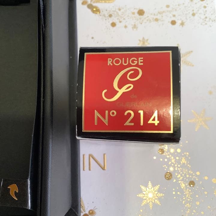 新品・未開封】ゲラン ルージュ ジェ ・限定ワイルドグラム No.214付き