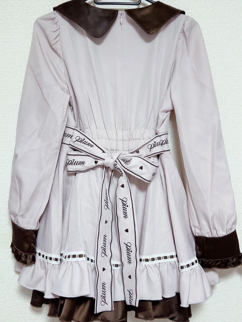 pium ぴうむ melty chocolateフレアミニワンピース ピンク - メルカリ