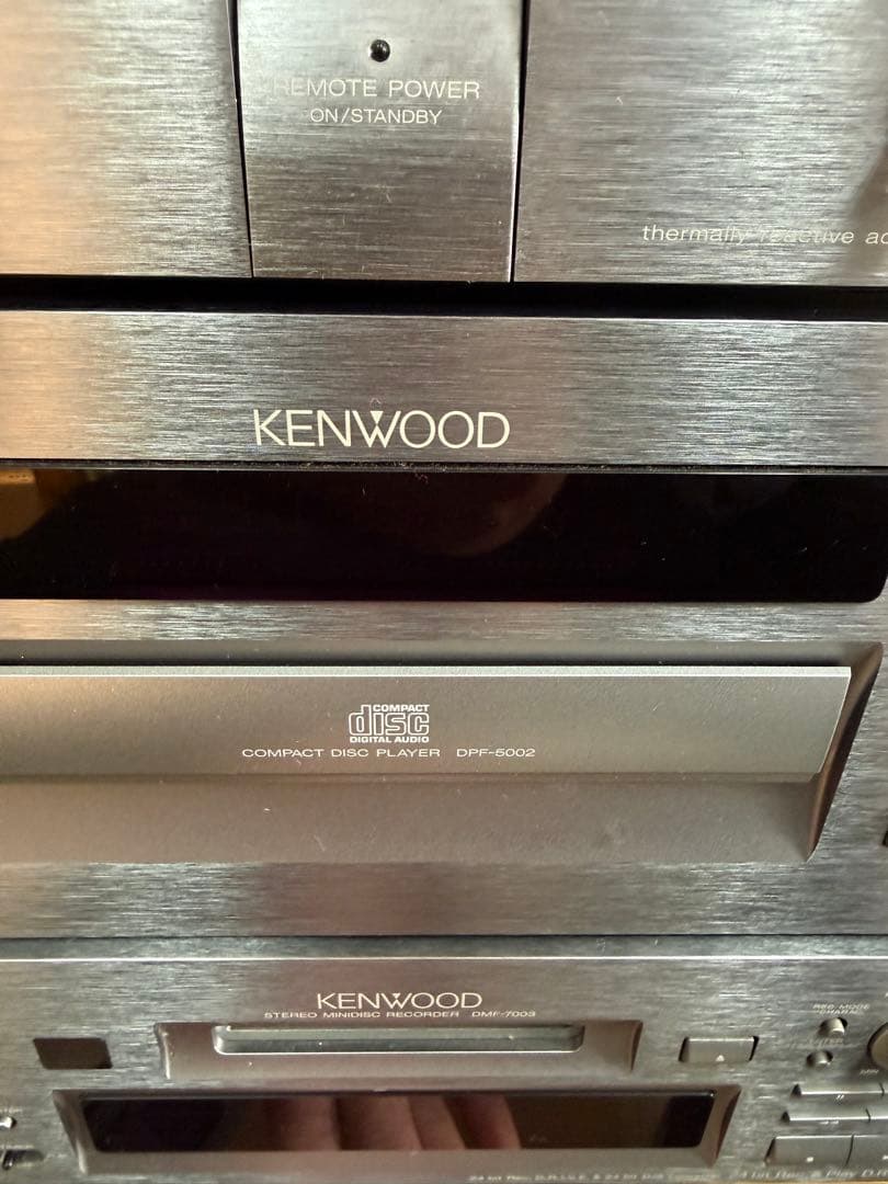 KENWOOD コンポ KAF-5002 DPF-5002 DMF-7003 - メルカリ