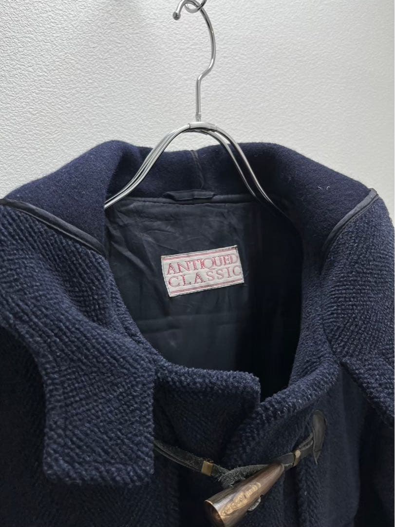 90s ダッフルコート moorbrook ムーアブルック ヘリンボーン 旧タグ