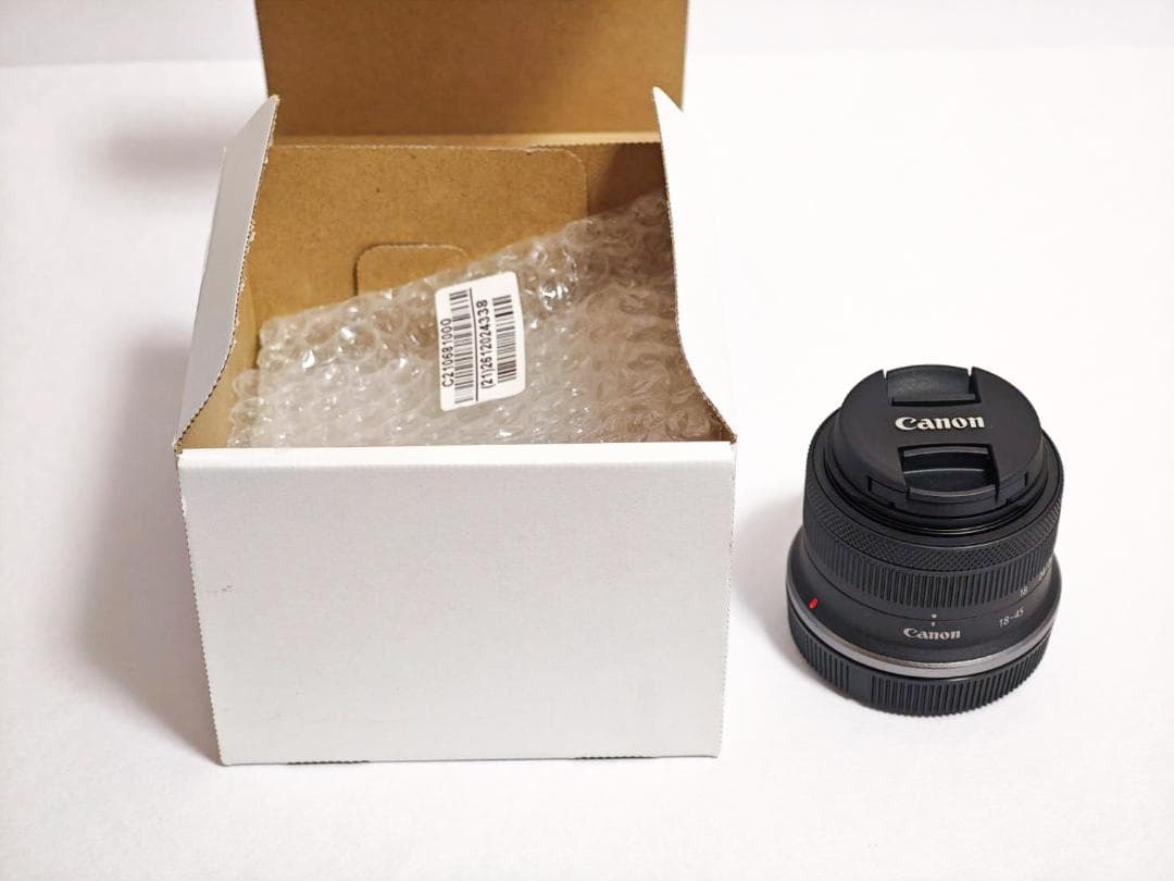 【新品未使用保証付】 Canon RF-S18-45mm F4.5-6.3 IS