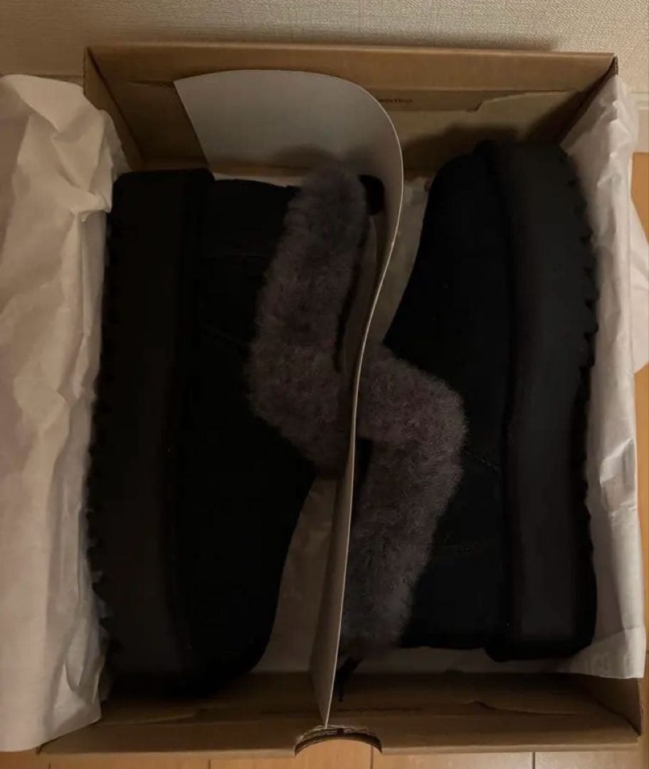 正規品 UGG I-NITA PLATFOME ブラック US65JP22cm - メルカリ