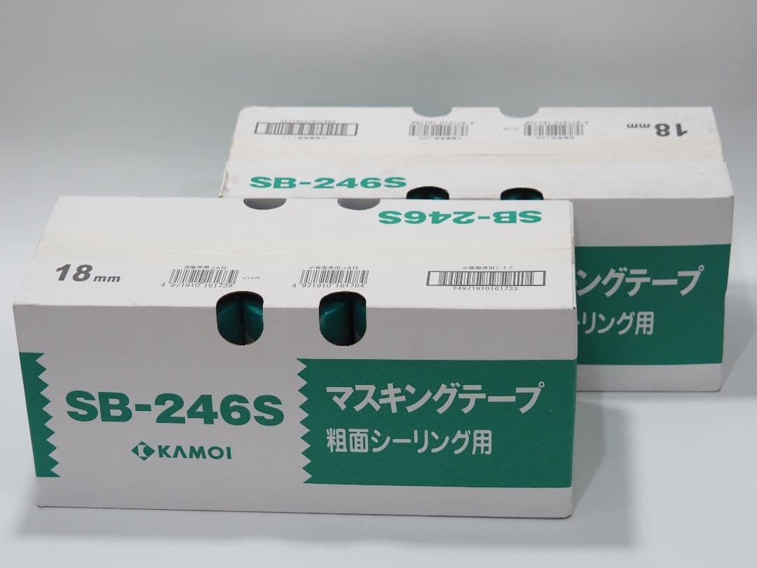 SB-246S 粗面用 3箱 カモイ KAMOI マスキングテープ SB246S - メルカリ