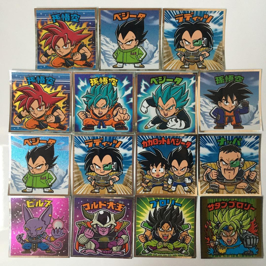 美品】ビックリマン ドラゴンボールマン超 15枚セット - メルカリ