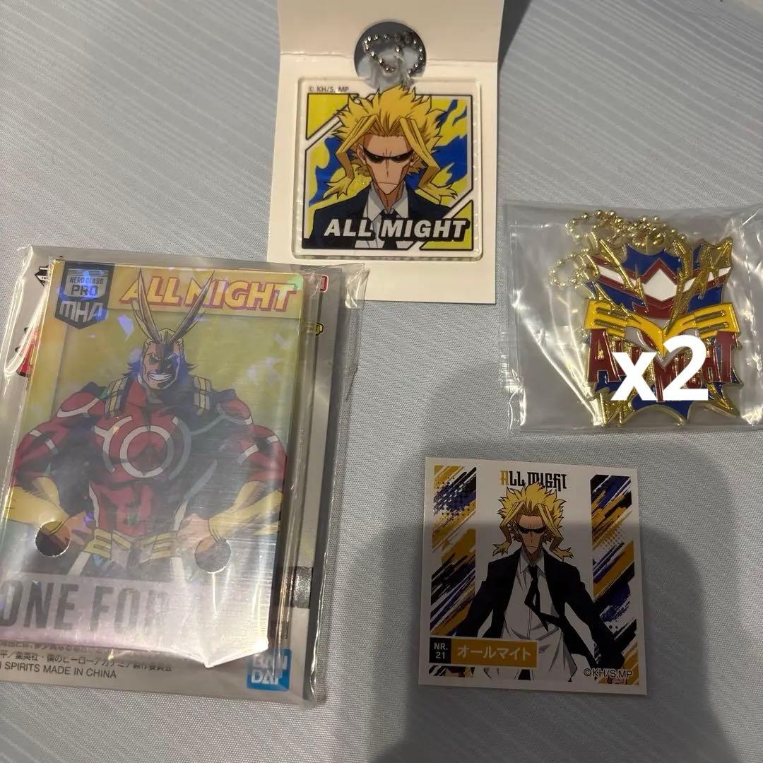 ヒロアカ カード型アクリルスタンド キーホルダー ステッカー オール