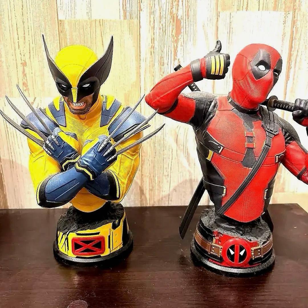 デッドプール ウルヴァリン スタチュー Happyくじ - メルカリ