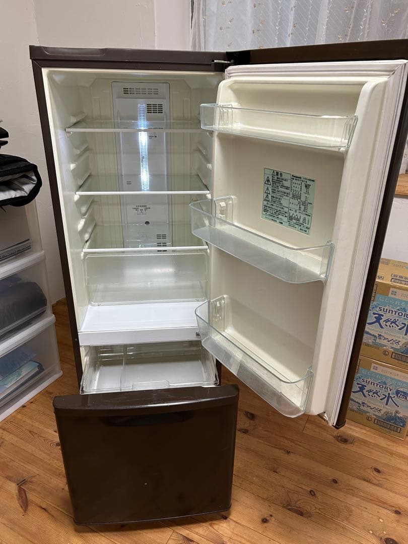 Panasonic NR-B177W-T 冷蔵庫 ブラウン 2015年製 - メルカリ